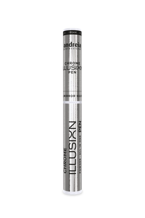 caneta brilho em po mirror silver andreia