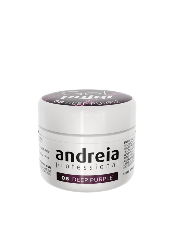 paint gel roxo escuro andreia