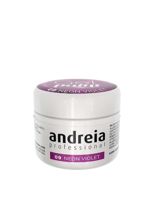paint gel violeta neon andreia