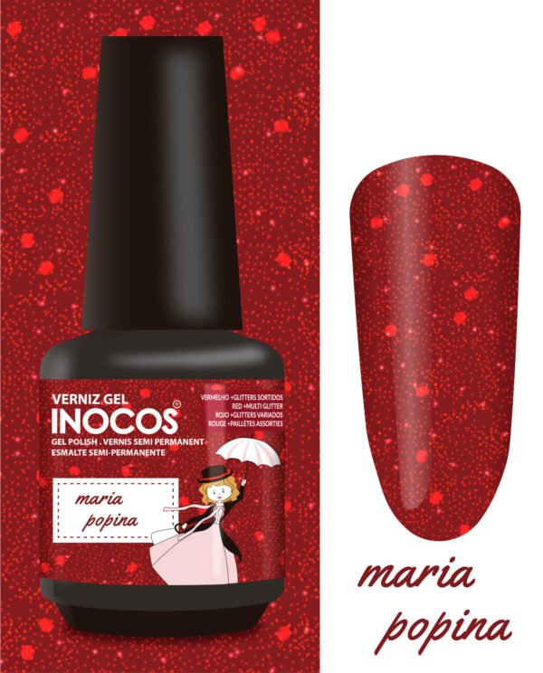 MARIA POPINA VERNIZ GEL 15ML - INOCOS