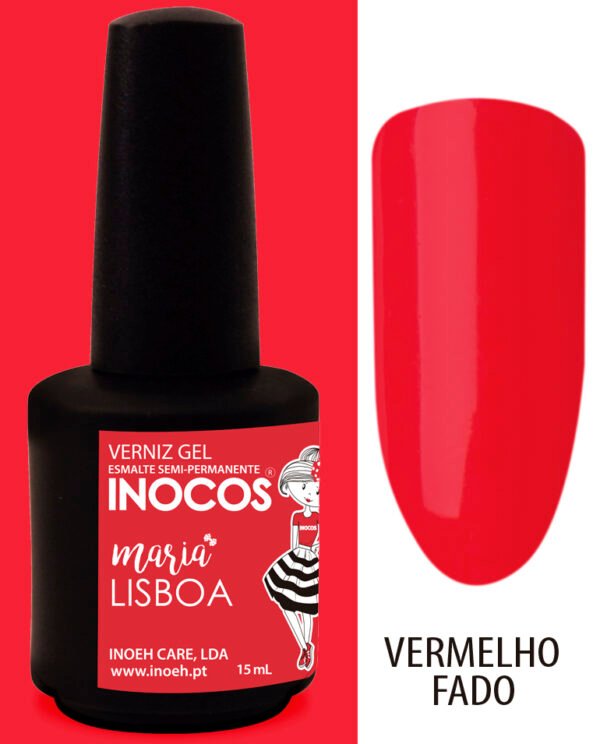 MARIA LISBOA VERNIZ GEL 15ML - INOCOS