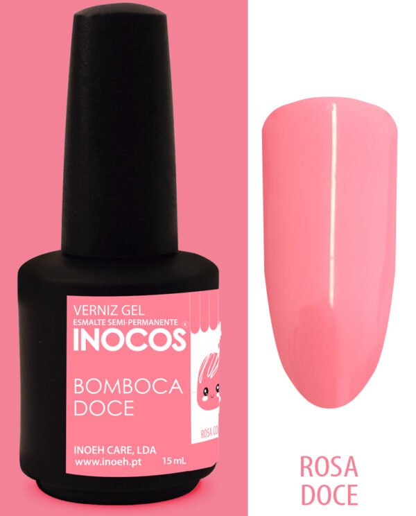 BOMBOCA DOCE  VERNIZ GEL 15ML - INOCOS