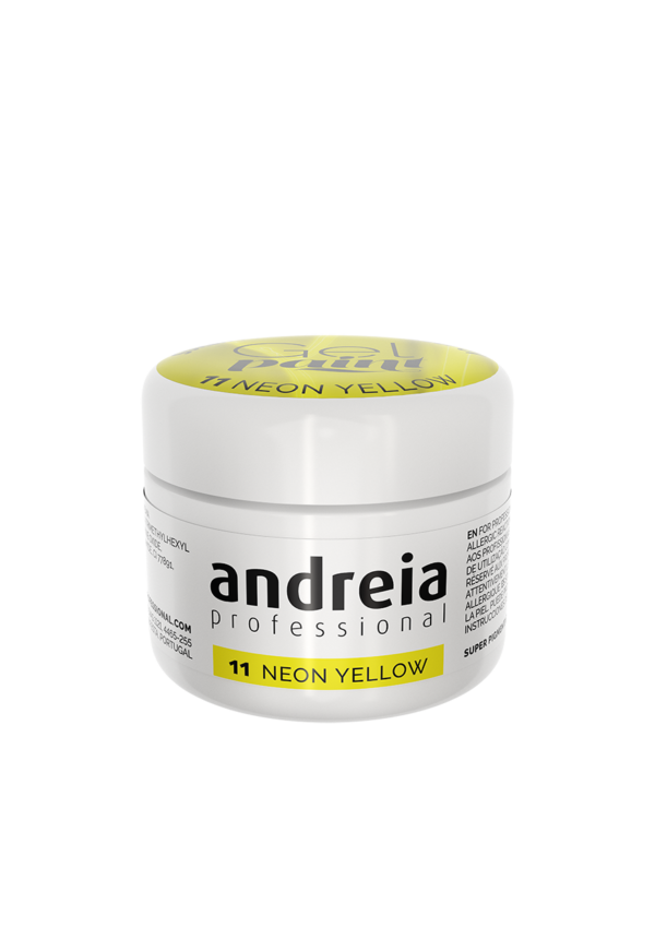 paint gel Amarelo Neon andreia