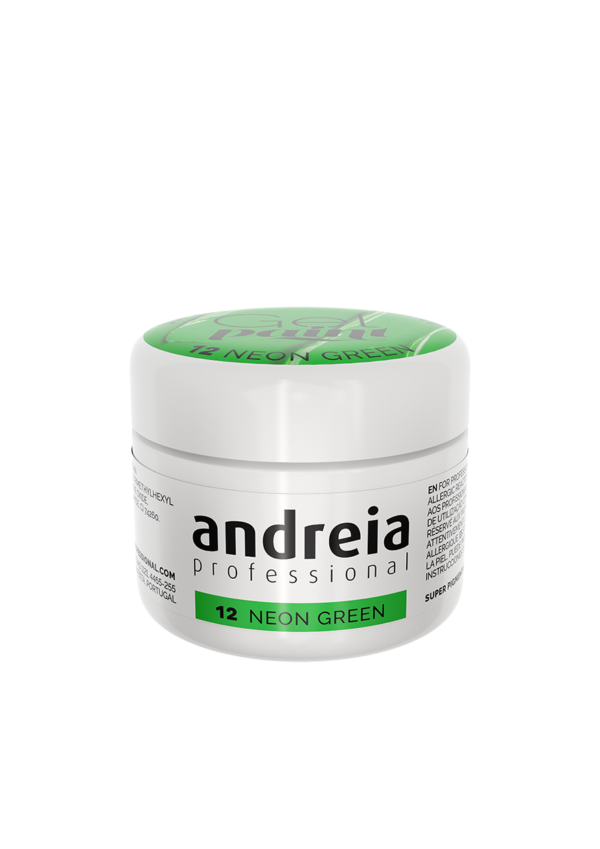 paint gel Verde Neon andreia