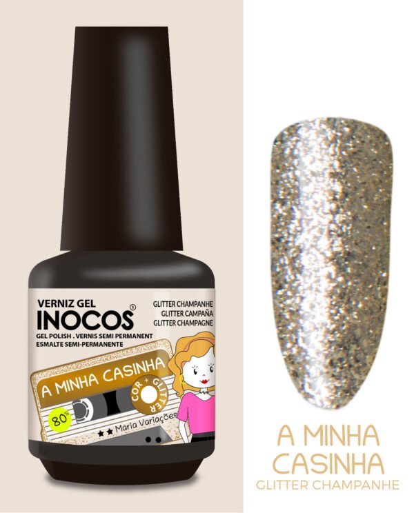 VERNIZ GEL A MINHA CASINHA 15ML - INOCOS