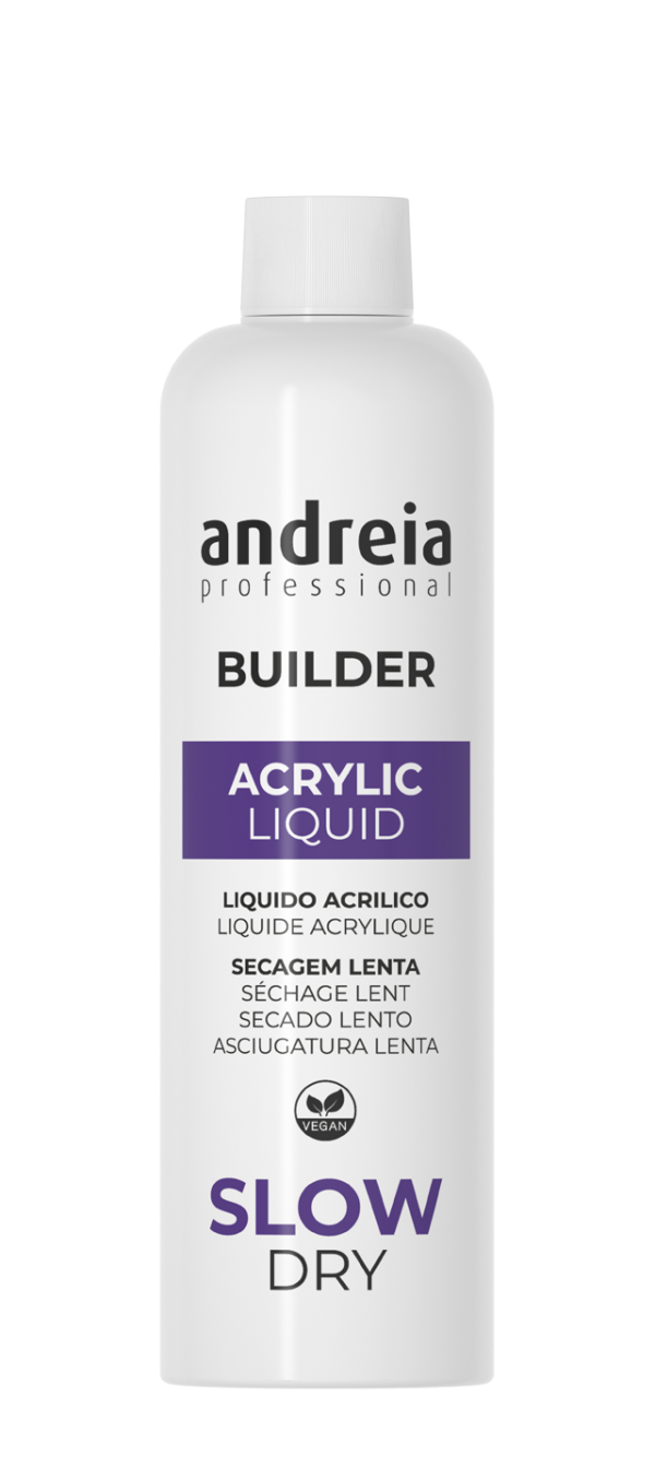 Acrylic Liquid Slow 250ml andreia professional
