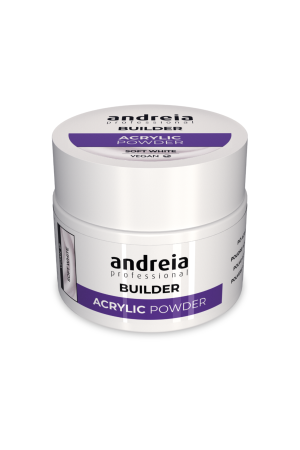 Acrylic Powder - Soft White 35Gr andreia professional