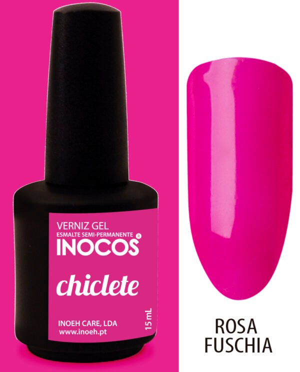 VERNIZ GEL CHICLETE   15ml INOCOS