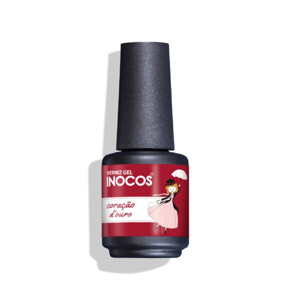 VERNIZ GEL CORAÇÃO D'OURO 15ML  - INOCOS