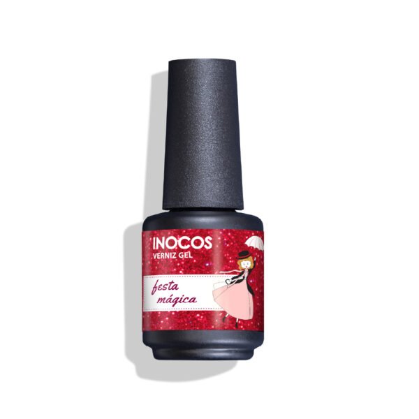 VERNIZ GEL FESTA MÁGICA 15ML   - INOCOS