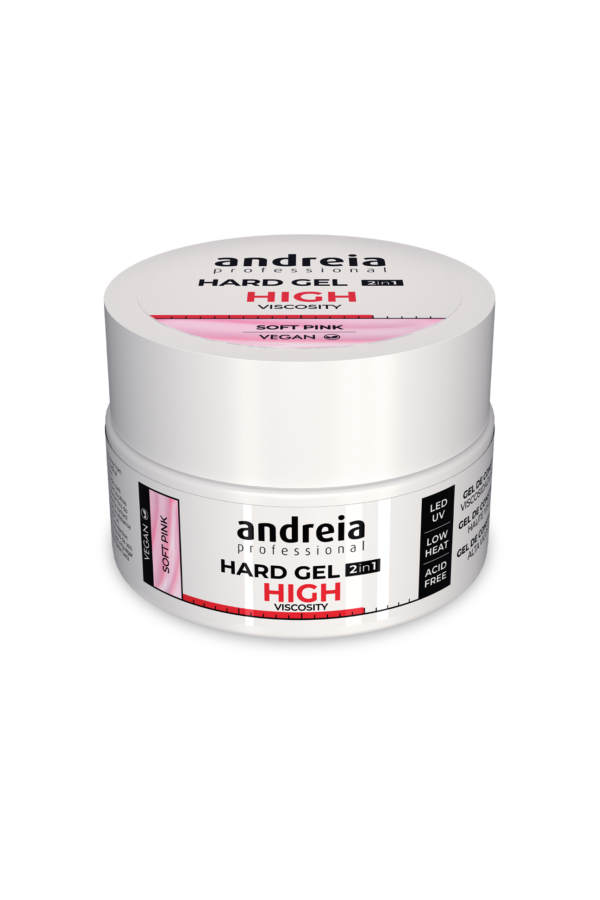Hard Gel 2 in 1 - Soft Pink (High viscosity) 22Gr