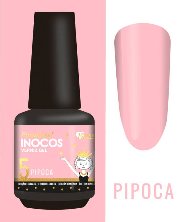 VERNIZ GEL PIPOCA  15ml INOCOS