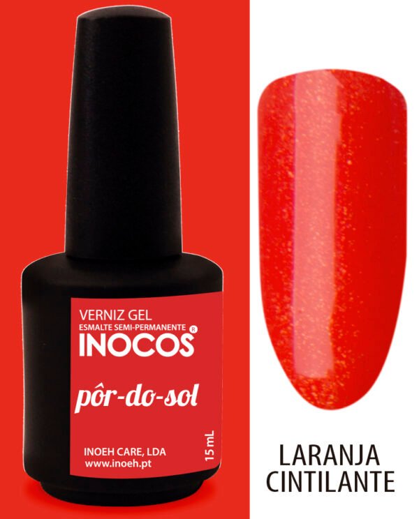 VERNIZ GEL PÔR DO SOL  15ml INOCOS