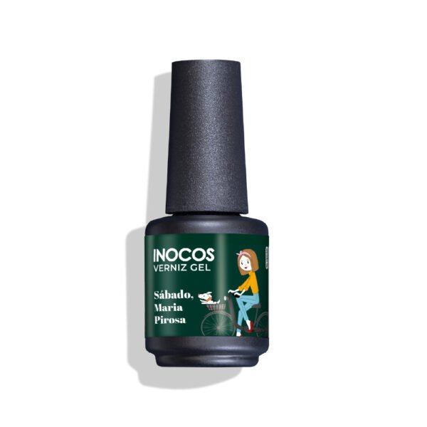 VERNIZ GEL SÁBADO, MARIA PIROSA 15ML   - INOCOS
