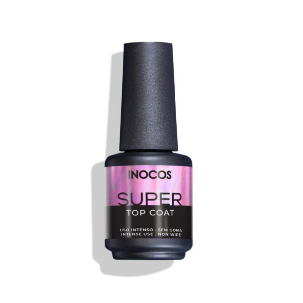Super Top Coat Verniz Gel 15ml - Inocos