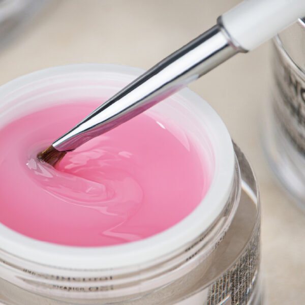 gel rosa leitoso inocos