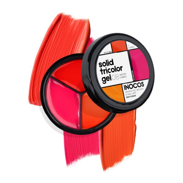 Solid Tricolor Gel INOCOS 08 Neon Vibes