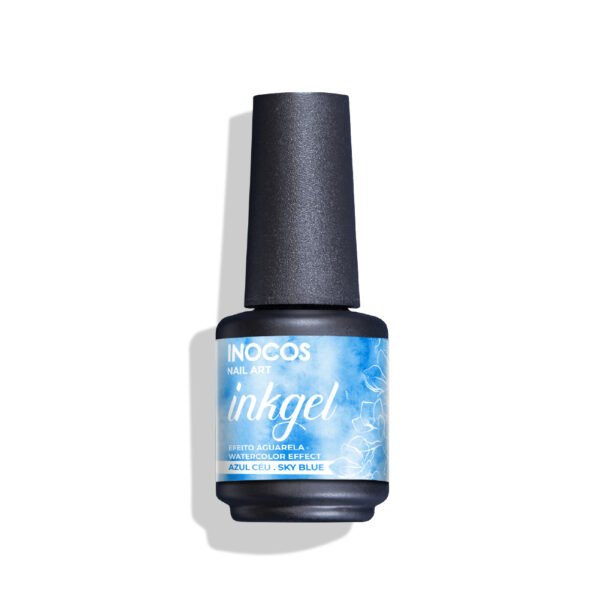 Verniz Gel Ink Gel INOCOS Azul Céu