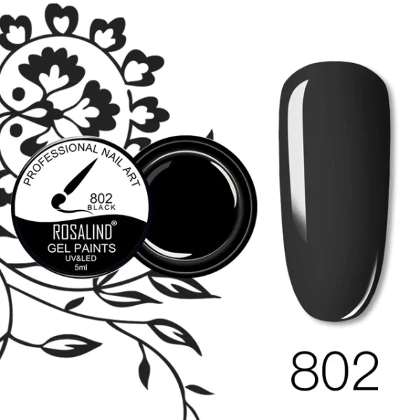 PAINTING GEL PRETO 802 ROSALIND - Image 2