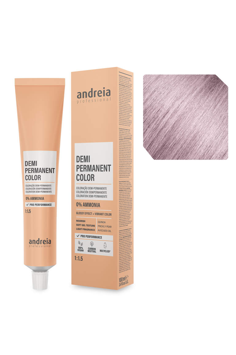 COLORAÇÃO DEMI-PERMANENTE VEGAN Andreia Professional