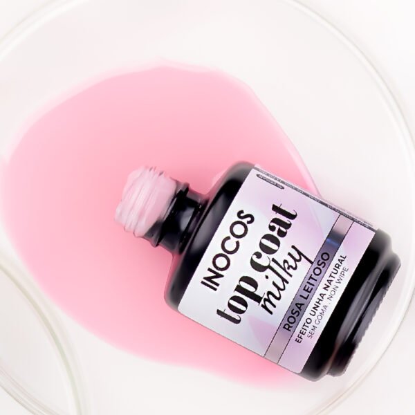 Top Coat INOCOS Vitral Laranja Vidro - Image 3