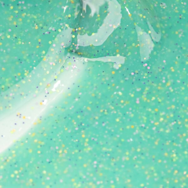 Verniz Gel INOCOS Efeito Lollipop Menta Glitter Colorido - Image 4