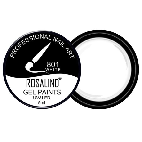 PAINTING GEL BRANCO 801 ROSALIND