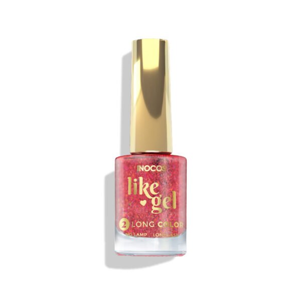 Like Gel INOCOS 157 Glitters Mix Vermelho