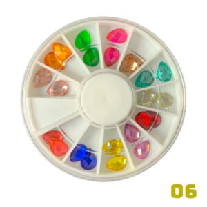 CARROSSEL DE ENFEITES PARA NAIL ART - GRANDE