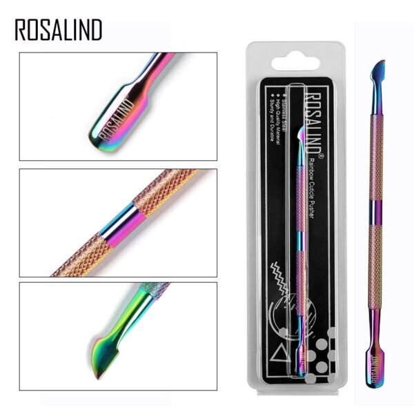 EMPURRA CUTÍCULAS EM AÇO INOXIDÁVEL - ROSALIND - Image 2