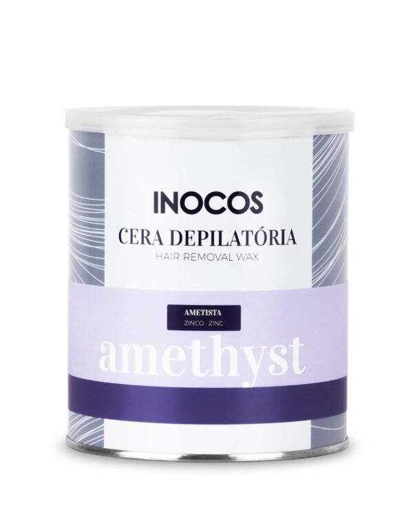 Cera Depilatória INOCOS Lata Zinco e Ametista 800ml