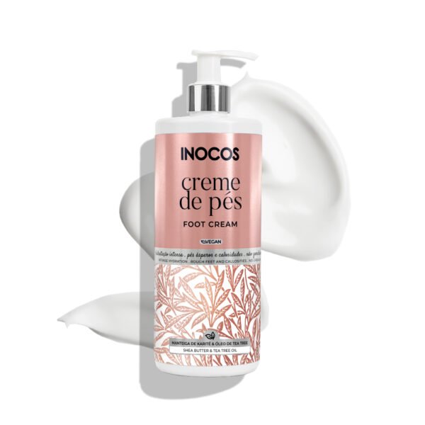 CREME PÉS HIDRATAÇÃO INTENSA KARITÉ TEA TREE 500ML INOCOS