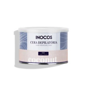 Cera Depilatória INOCOS Lata Titânio e Coco 400ml