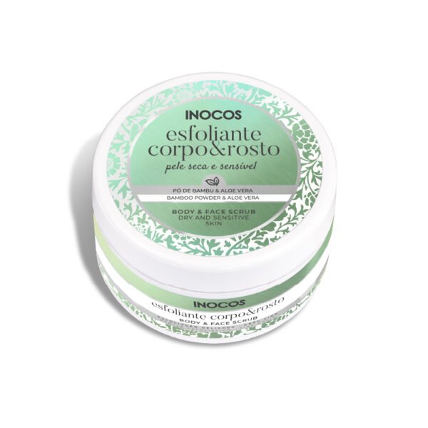 ESFOLIANTE CORPO & ROSTO BAMBU ALOE VERA INOCOS 500ML