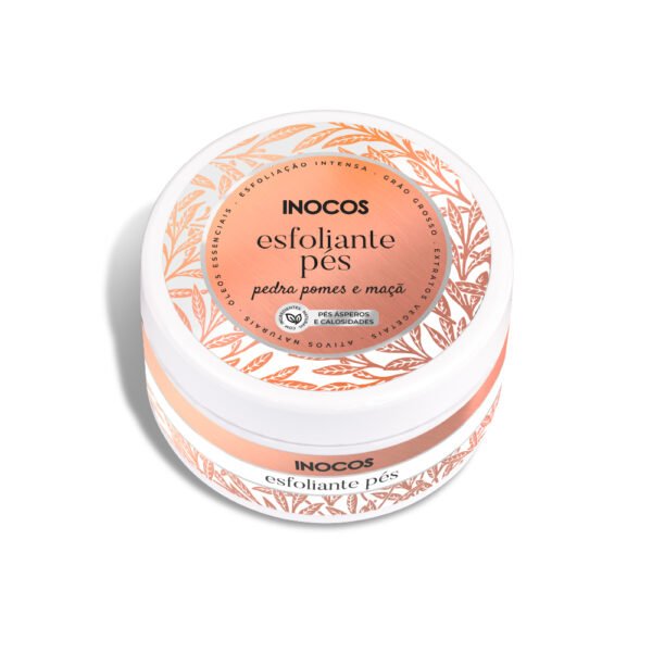 ESFOLIANTE PÉS PEDRA POMES MAÇA INOCOS 500ML