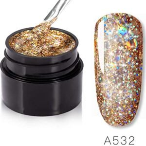 Shiny Diamond Gel Glitter 5ml A532 Rosalind