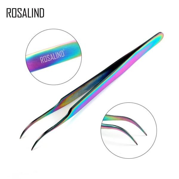 PINÇA CURVA EM AÇO INOXIDÁVEL ROSALIND - Image 2