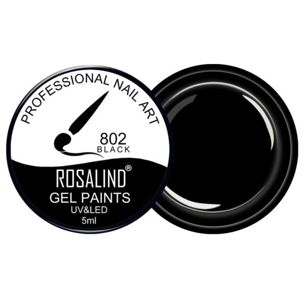 PAINTING GEL PRETO 802 ROSALIND