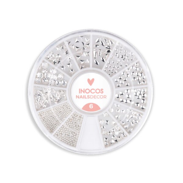 Joias para Unhas Ocean Prata - INOCOS