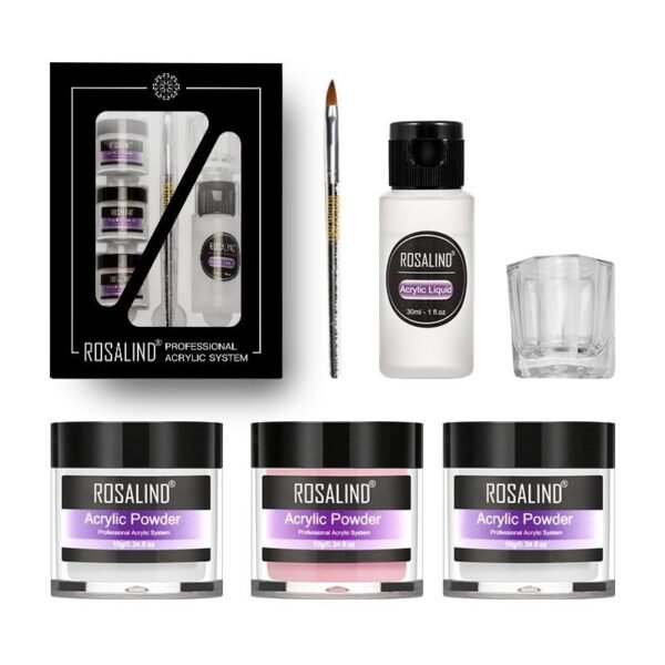 Kit Sistema Acrílico para iniciante ROSALIND