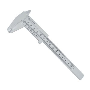 RÉGUAS PARA MICROBLADING PLÁSTICO - PAQUÍMETRO