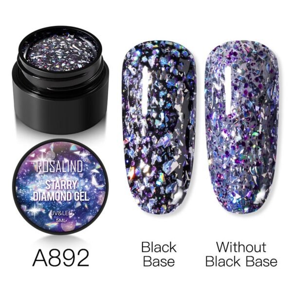 GEL GLITTER STARRY RAINBOW A892 5ml