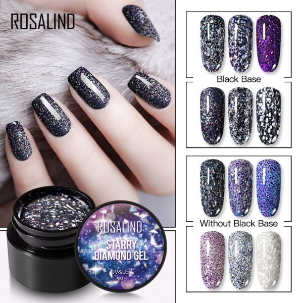 GEL GLITTER STARRY RAINBOW A892 5ml - Image 2
