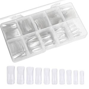 TIPS QUADRADOS NATURAL 500PCS