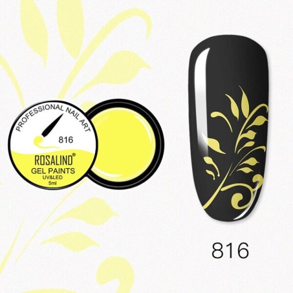 PAINTING GEL AMARELO 816 ROSALIND - Image 2