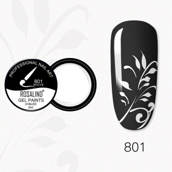 PAINTING GEL BRANCO 801 ROSALIND - Image 2