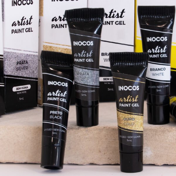 Paint Gel INOCOS Ouro - Image 2