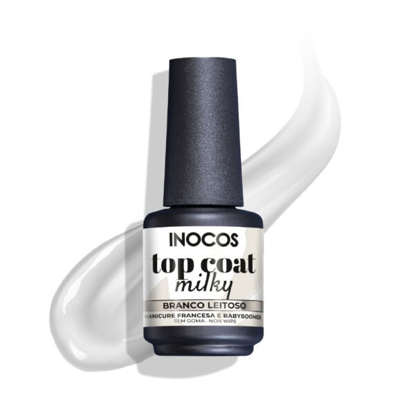 top coat branco leitoso