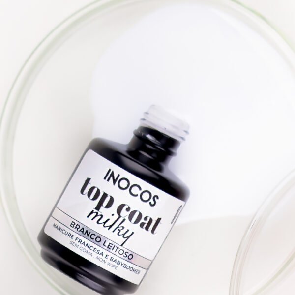 Top Coat INOCOS Milky Branco Leitoso - Image 2