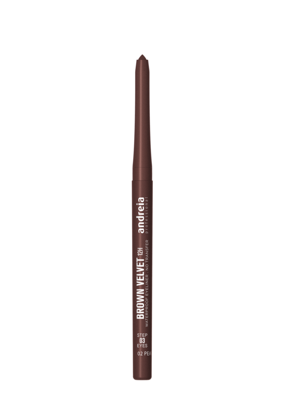 Lápis de Olho Brown Velvet 12H - Crayon Eyeliner Waterproof - Image 4
